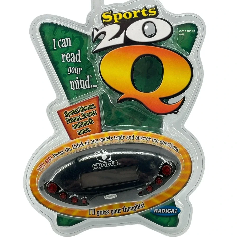 Sports 20 Questions Handheld Electronic Game Radica